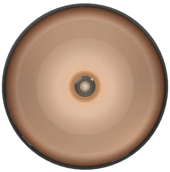 Eglo 55248 - Plafoniera MOGANO 1xE27/60W/230V nero