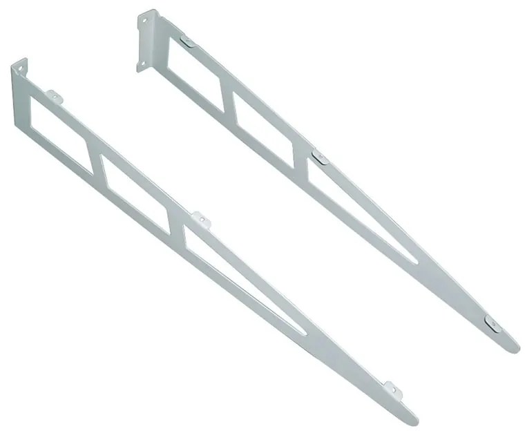 Struttura per pensilina in alluminio grigio L 33 x P 93 cm