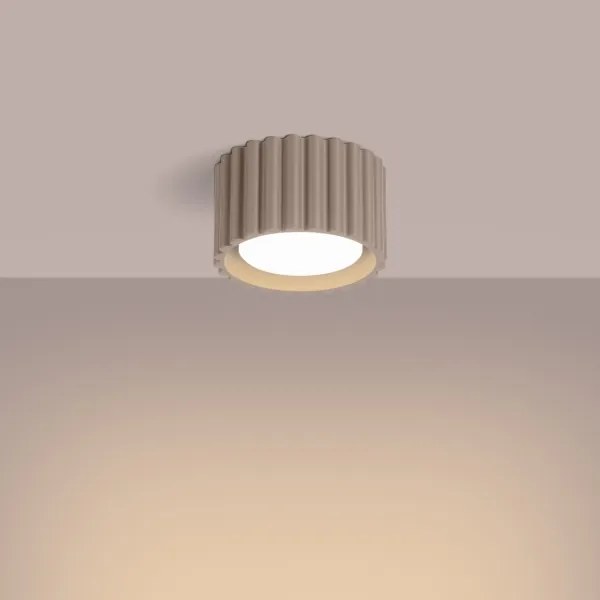 Sollux SL.1817 - Faretto AURA 1xGX53/10W/230V 6 cm taupe