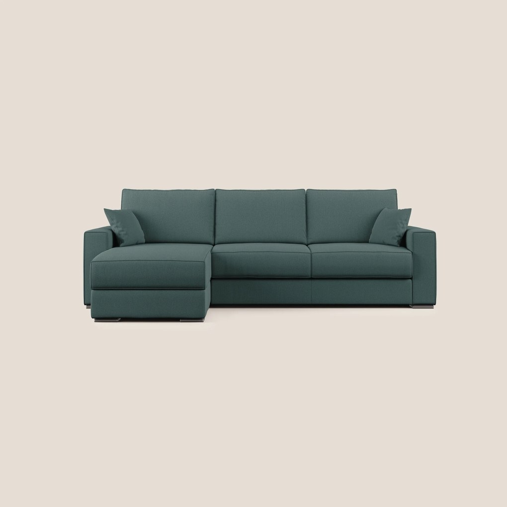 Dream Divano letto angolare in tessuto smacchiabile T05