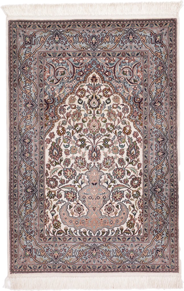 Hereke Tappeto orientale 60 x 90 (Cina) Annodato A Mano