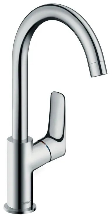Rubinetto per lavabo MyCube cromato lucido HANSGROHE H 27 cm