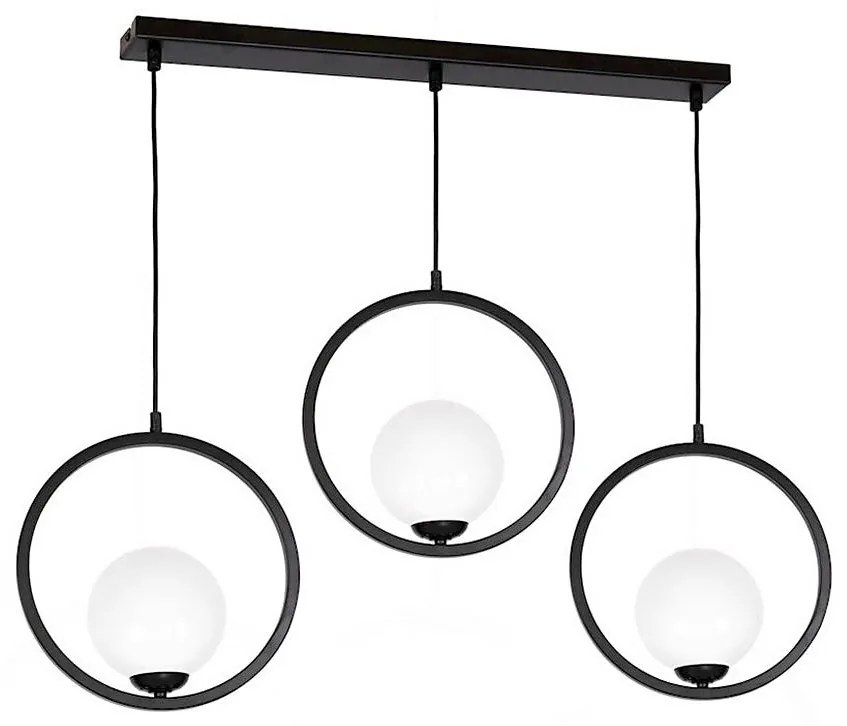 Lampadario a sospensione con filo BOSTON 3xE14/40W/230V