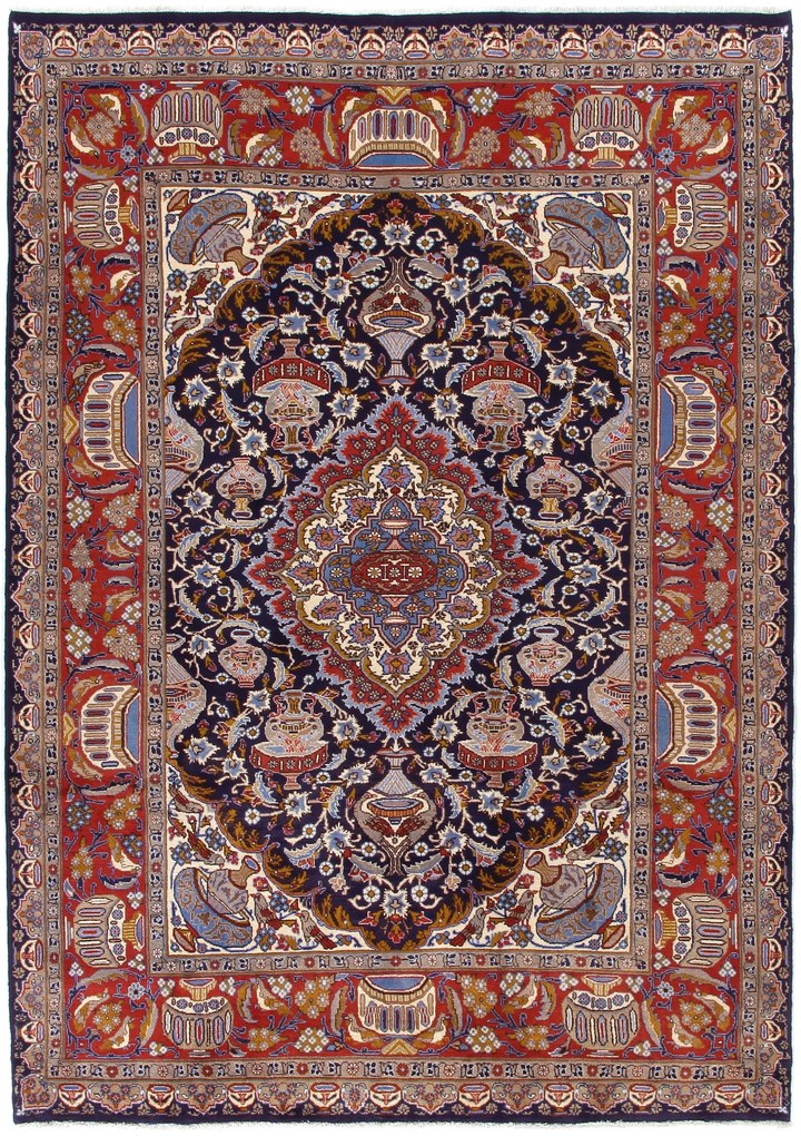 Kashmar Tappeto 300x200 (Iran) Annodato A Mano