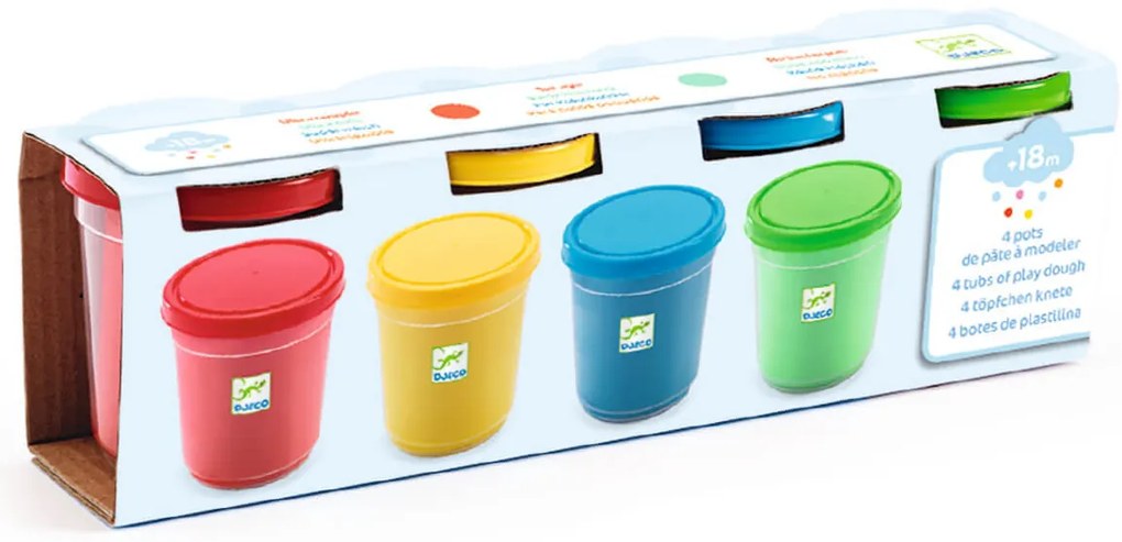 Primo set di plastilina - 4 pezzi