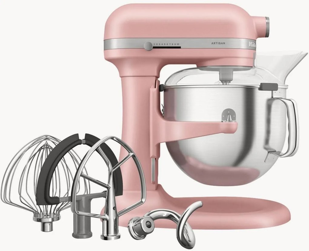 Robot da cucina con ciotola sollevabile Heavy Duty, 6,6 L, set da 7