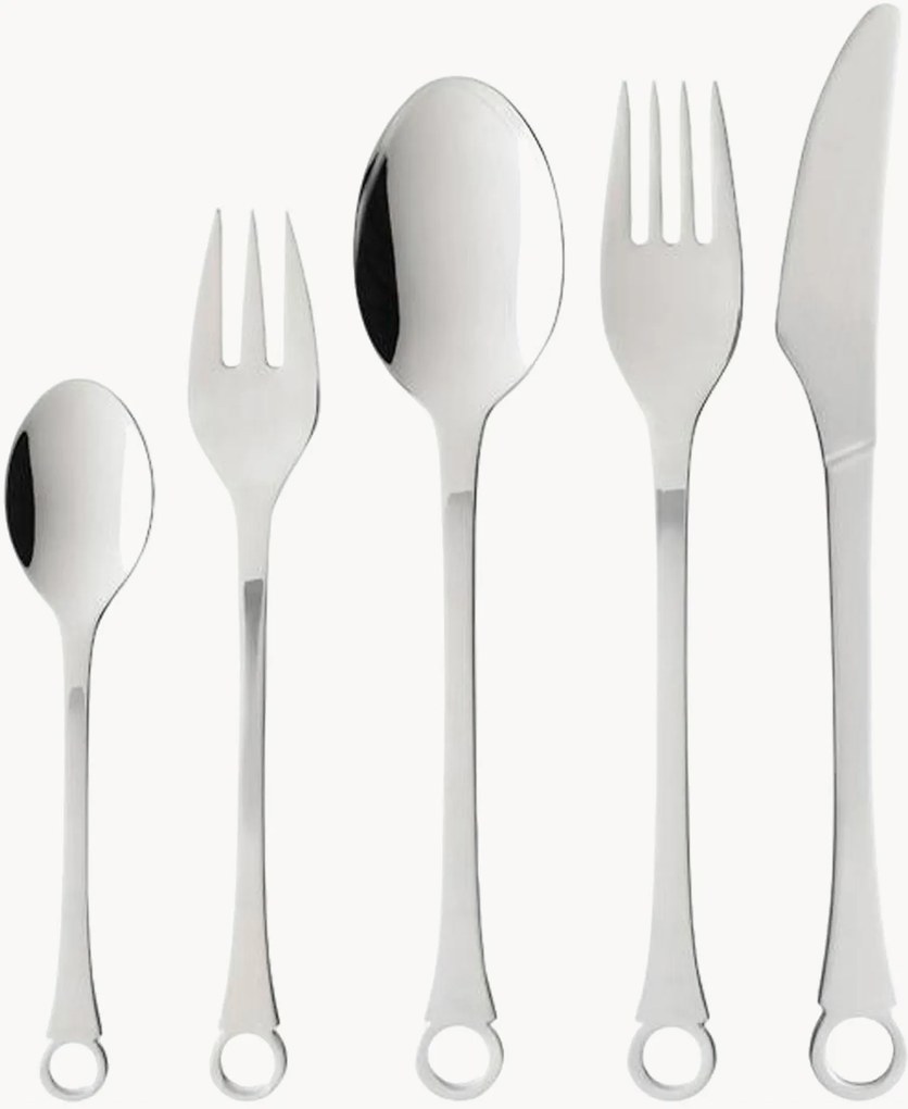 Set di 60 posate in acciaio inossidabile Pantry, 12 persone