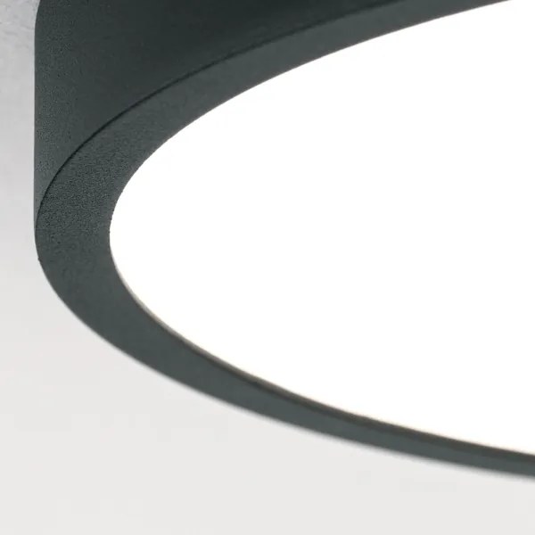 Orion DL 7-657/14 - Plafoniera LED BULLY LED/12W/230V diametro 14 cm nero