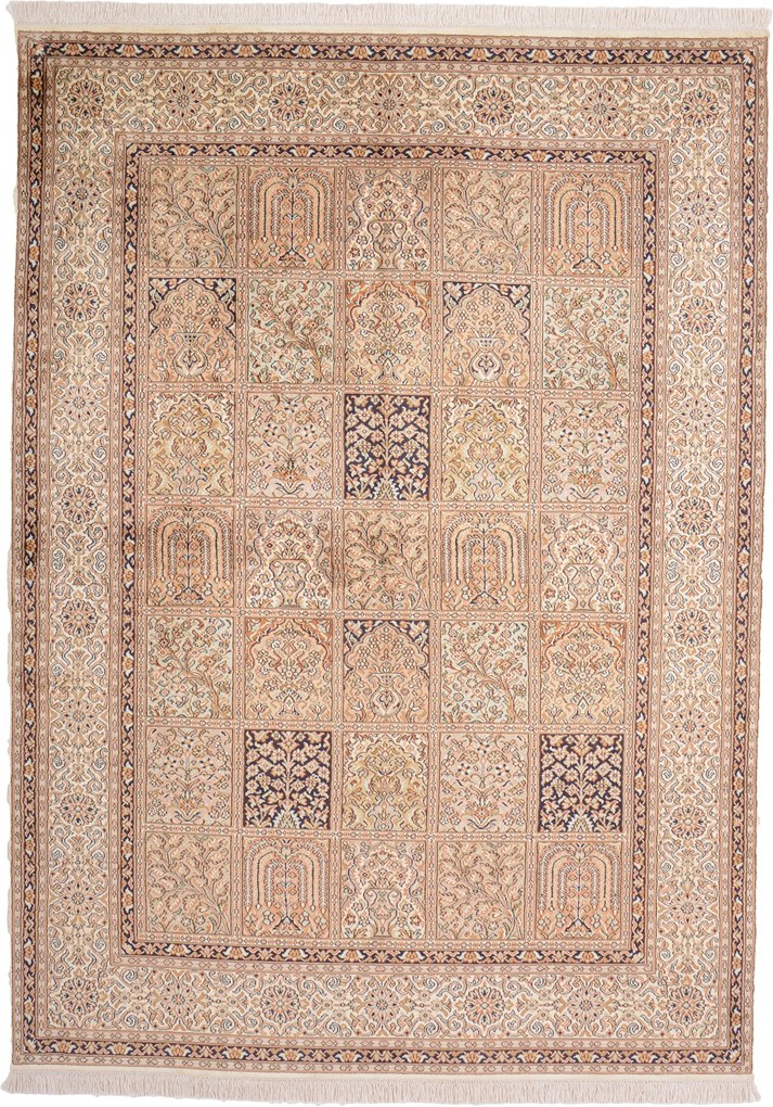 Cashmere Silk Tappeto 150x220 (Indian) Annodato A Mano