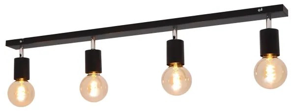 Faretto TUNE 4xE27/20W/230V nero