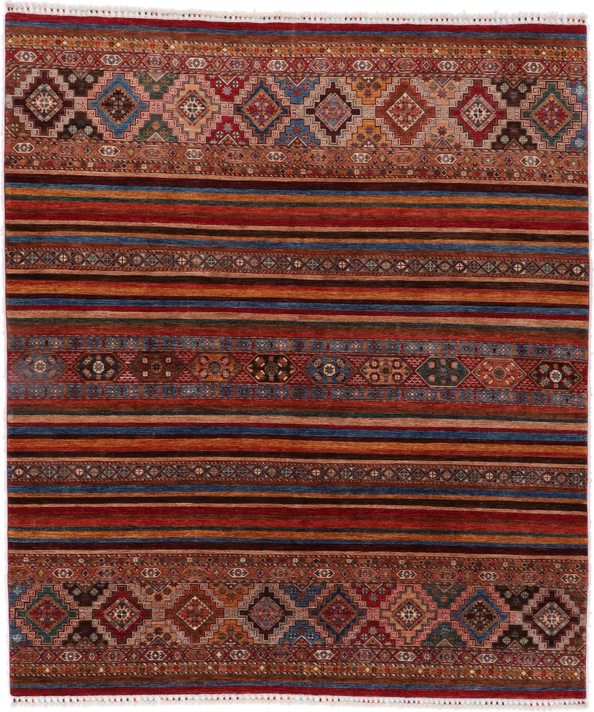 Mamluk Tappeto 300 x 260 (Afghanistan) Annodato A Mano