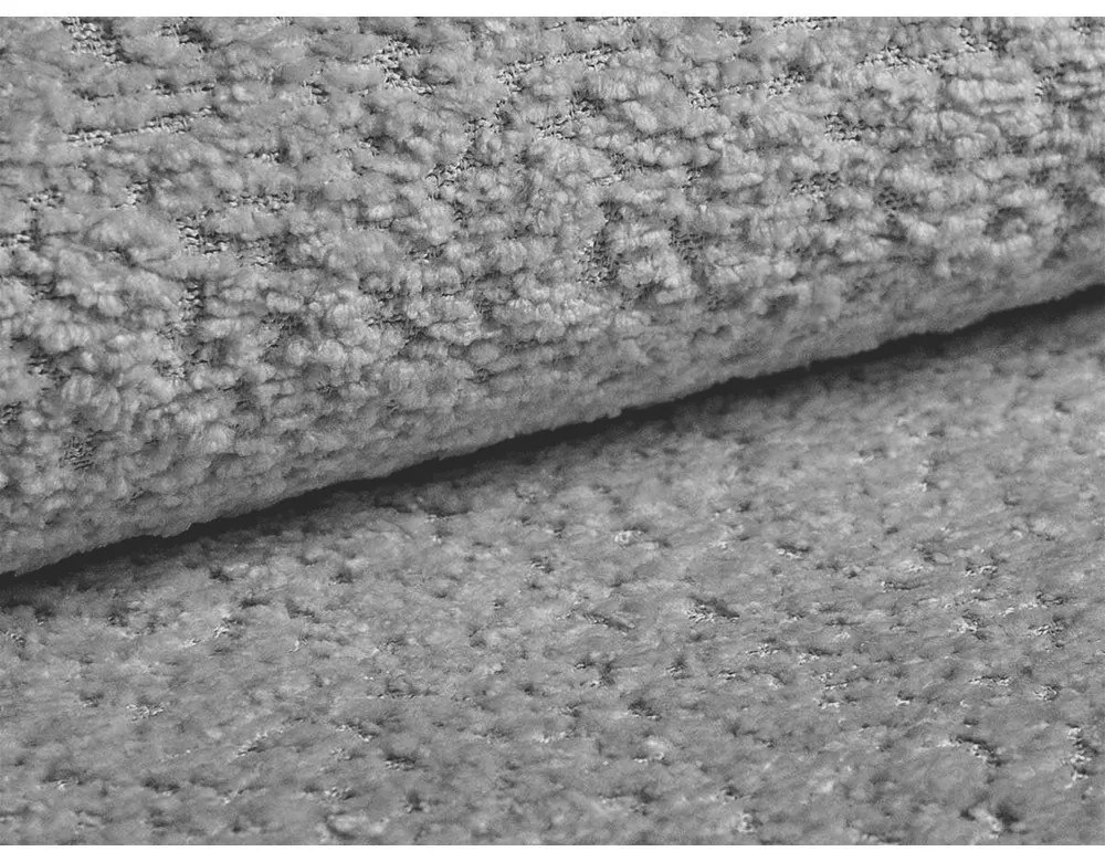 Divano grigio chiaro allungabile con rivestimento in bouclé 206 cm Kemi – Cosmopolitan Design