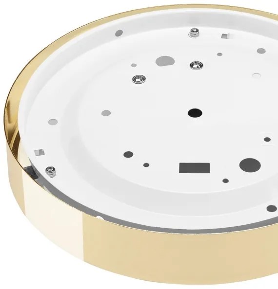 Plafoniera JONAS 1xE27/60W/230V diametro 26 cm oro