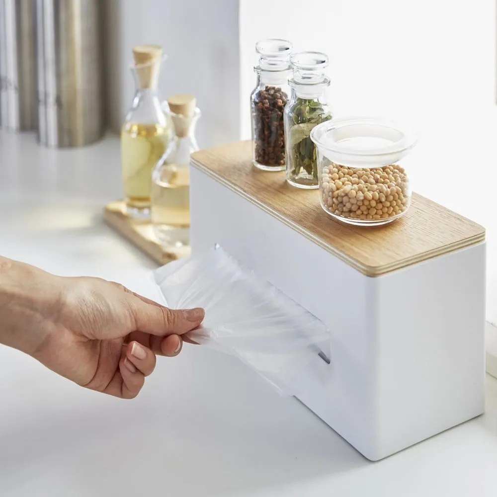 Scatola di metallo per fazzoletti Rin - YAMAZAKI