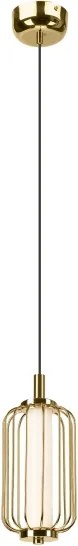 Lampada a sospensione con cavo LED BONNIE LED/10W/230V 3000K oro
