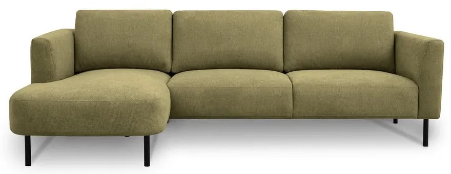 Divano angolare color senape (con penisola a sinistra) Hero – Scandic