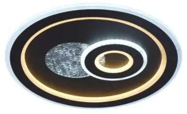 Plafoniera LED dimmerabile LED/95W/230V nero + telecomando