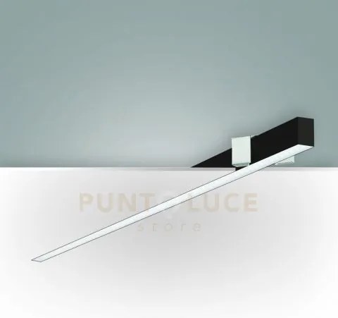 Millet profilo incasso raso nero nw prismatic dimmerabile dali ip40...