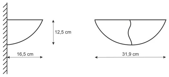 Applique FALA 1xE14/12W/230V gesso/bianco