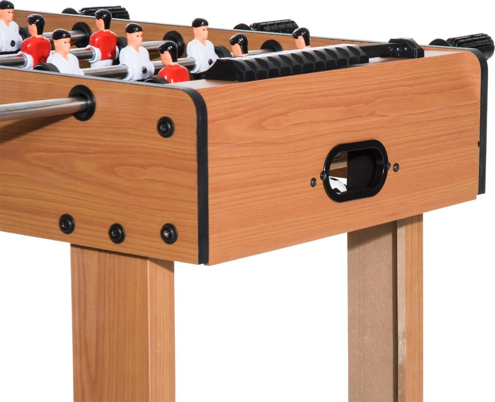 Calcio Balilla Professionale in Legno MDF 87x43x78 cm...