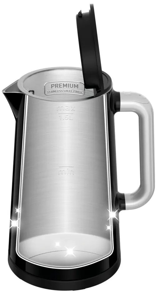Bollitore nero 1,7 l KO851830 - Tefal