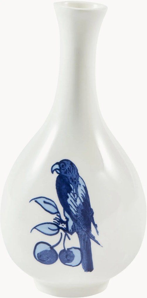 Vaso in porcellana Small Bird, alt. 17 cm