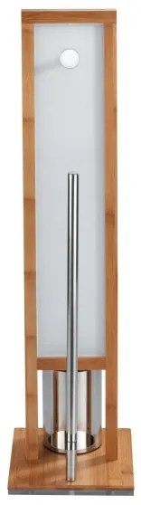 WENKO 24391100 - Scopino WC RIVALTA 18x70 cm marrone/bianco/nero