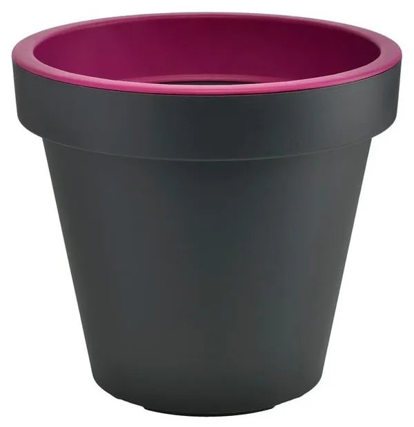 Vaso in plastica ø 29,5 cm Metro Twist - Gardenico
