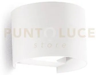Ges875c- applique in alluminio e vetro colore bianco led 3000k 1190...