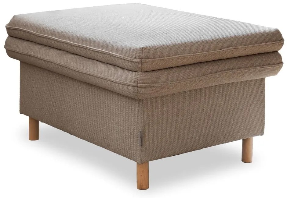 Poggiapiedi marrone chiaro Simon - Miuform