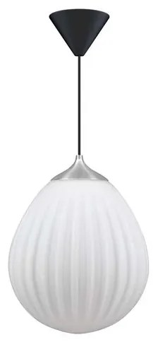 Around the World Lampada a Sospensione Medium White/Steel/Black - UMAGE