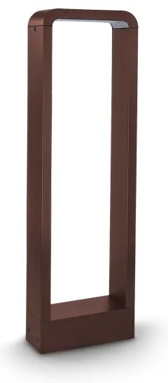 Brilagi - Lampada da esterno LED BARI LED/7W/230V 3000/4000/6000K marrone IP54 50 cm