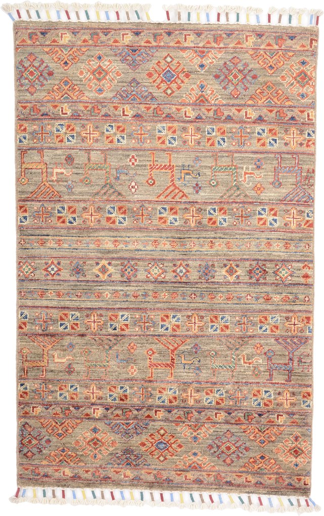 Samarkand Tappeto orientale 80x120 (Pakistan) Annodato A Mano