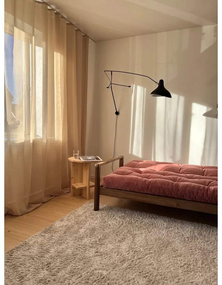 Divano letto rosa 205 cm Knob - Karup Design