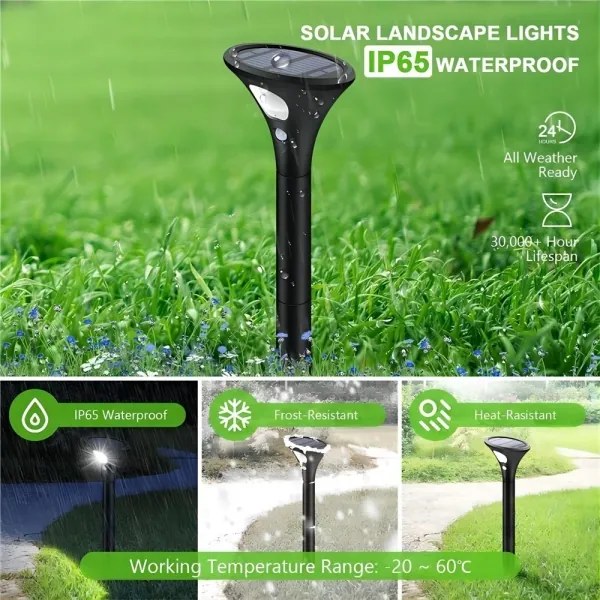 Immax 08502L - Lampada solare LED con sensore LED/1W/3,7V 6000K IP65
