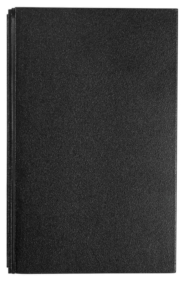 Applique Quadrata Bidirezionale IP65 - GU10 Nero
