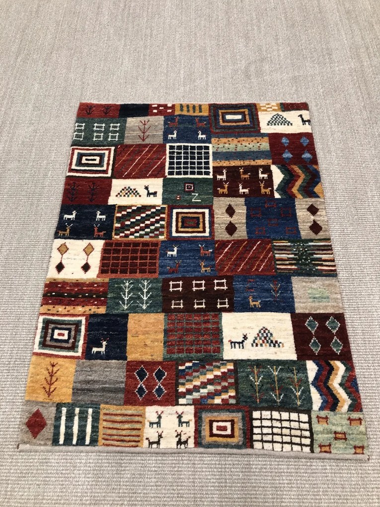 Gashguli Tappeto 80x110 (Iran) Annodato A Mano