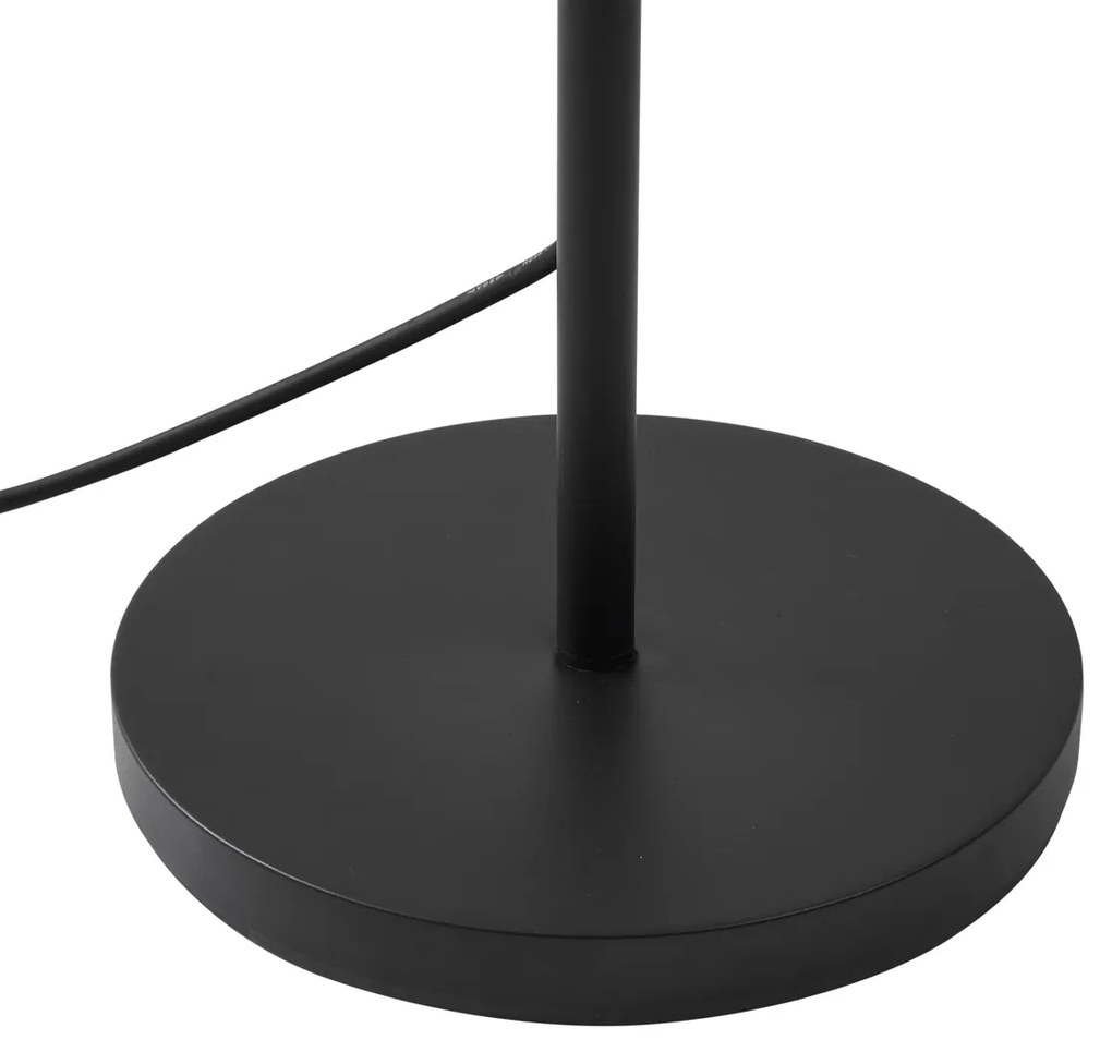Lampada da terra per esterni nera - Virginia Foot