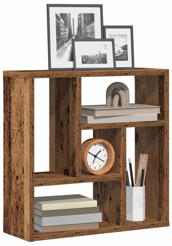 Scaffale A Parete Legno Vecchio 45x16x45 Cm İn Truciolato /