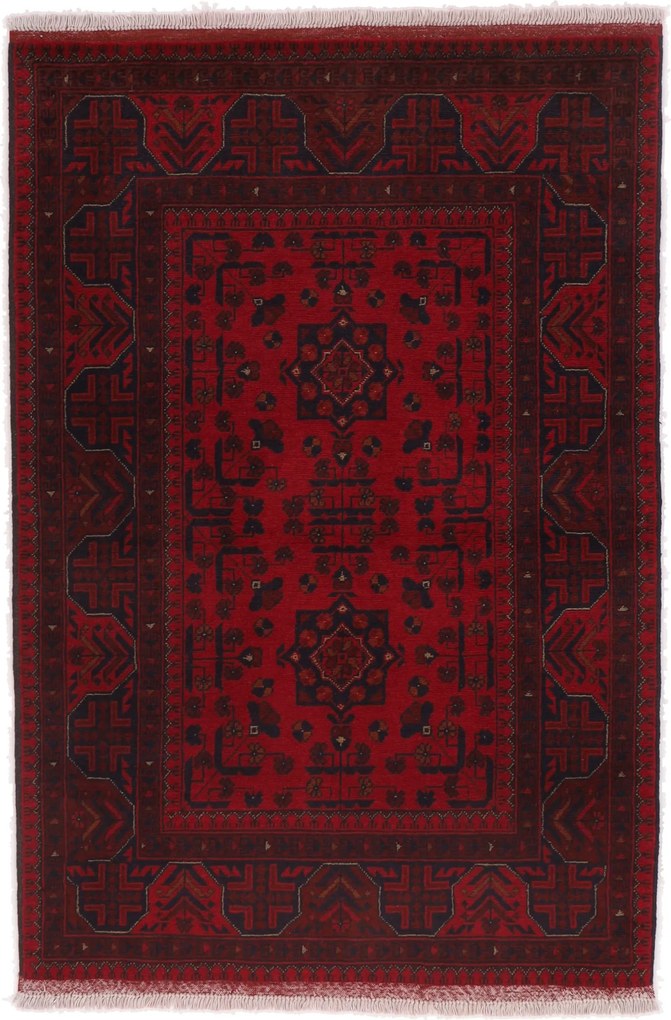 Afghan Tappeto 150x110 (Afghanistan) Annodato A Mano