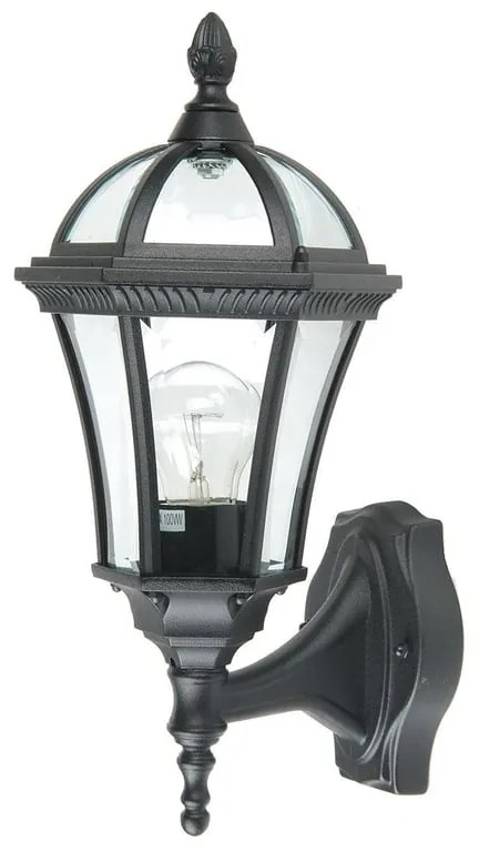 Applique classico chic da esterno GZH-LB1 nero IP44 1X E27 ELSTEAD