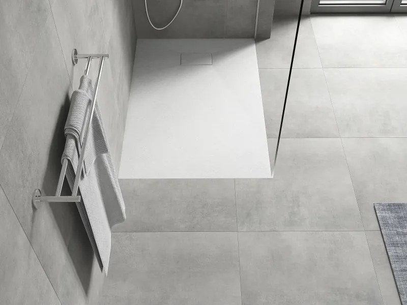 Mexen Hugo piatto doccia rettangolare SMC 130 x 80 cm, bianco - 42108013