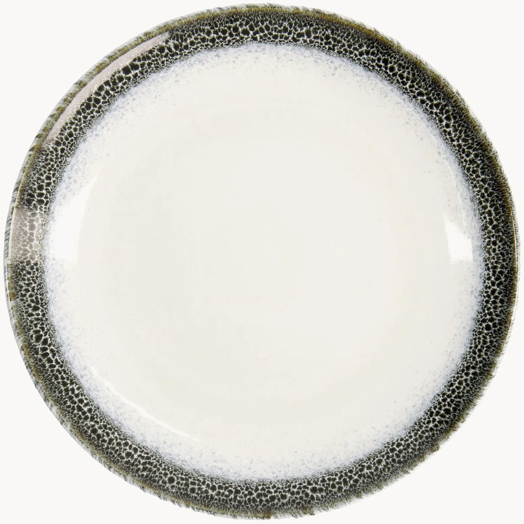 Set di 6 piatti da dessert in gres New Montenegro