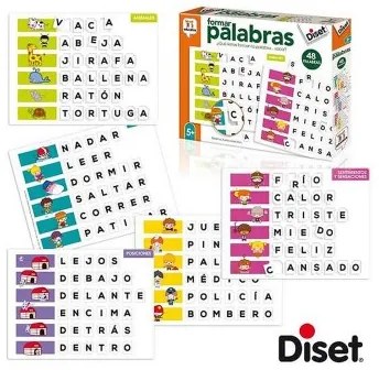 Gioco Educativo Diset Create Words (ES)