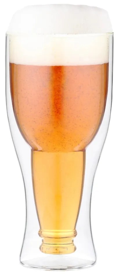 Bicchiere da birra a doppia parete , 350 ml - Vialli Design