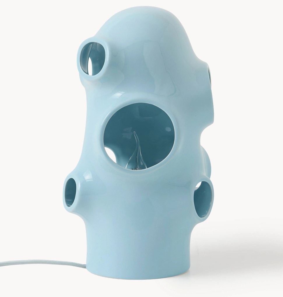 Lampada da tavolo piccola fatta a mano Bulle