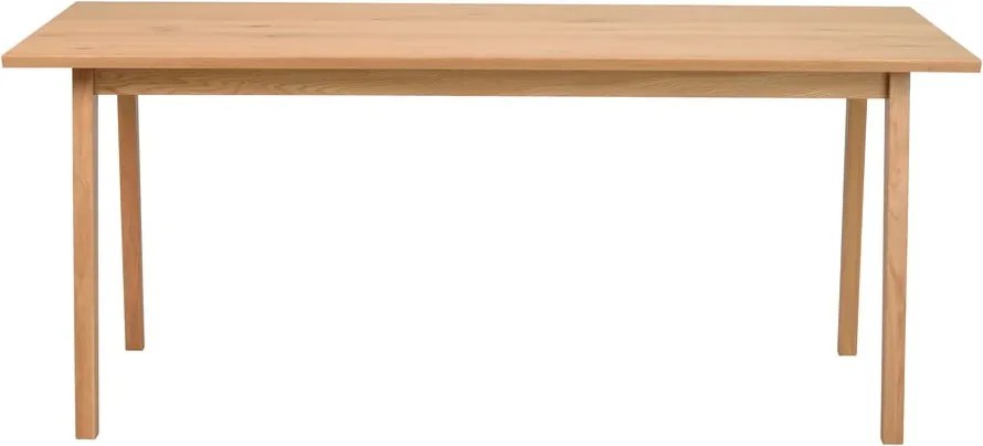 Tavolo da pranzo in legno con decoro in rovere, 180 x 90 cm Melfort - Rowico