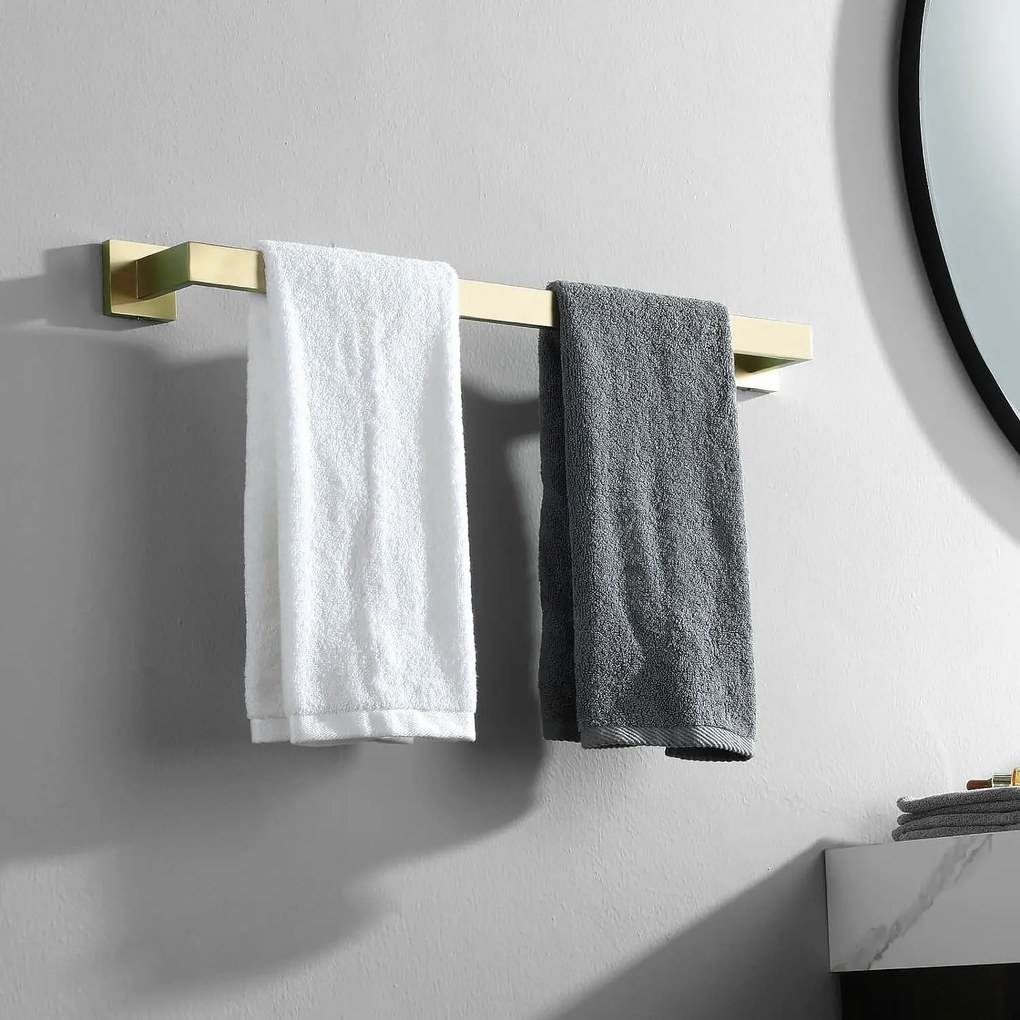 Portasciugamano da bagno BRUSH GOLD 332917A