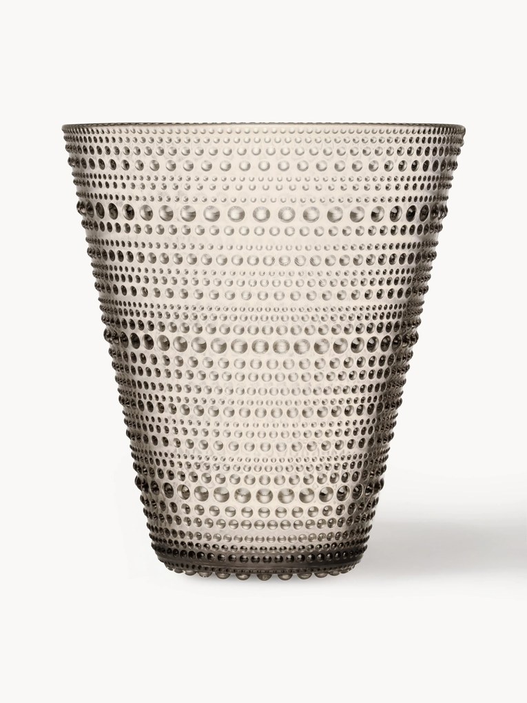 Vaso in vetro Kastehelmi, alt. 15 cm