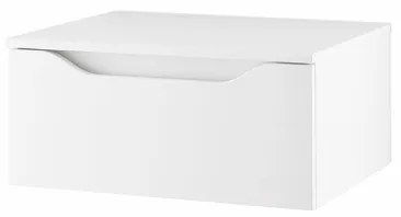 Mobile bagno sospeso con lavabo da appoggio e moduli con cassetto - MIXI C